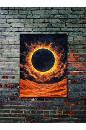 Manzara, Doğa Temalı Poster, Özel Tasarım Kağıt Poster, Duvar Sanatı