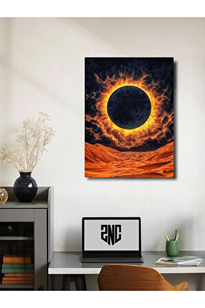 Manzara, Doğa Temalı Poster, Özel Tasarım Kağıt Poster, Duvar Sanatı