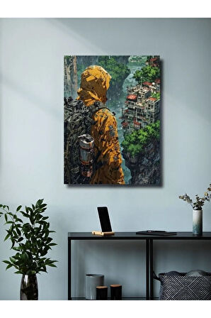 Manzara, Doğa Temalı Poster, Özel Tasarım Kağıt Poster, Duvar Sanatı