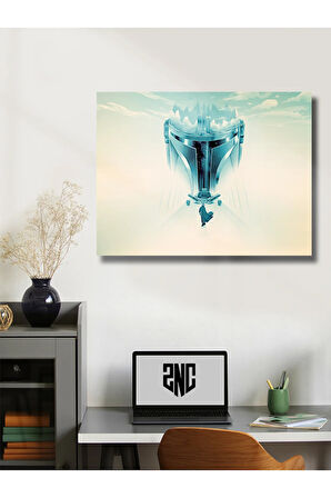 The Mandalorian, Film, Dizi, Karakter Posterleri, Özel Tasarım Kağıt Poster, Duvar Sanatı