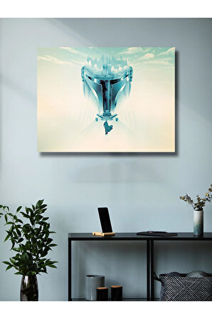 The Mandalorian, Film, Dizi, Karakter Posterleri, Özel Tasarım Kağıt Poster, Duvar Sanatı