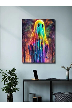 Hayalet Temalı Özel Tasarım Kağıt Poster, Eşsiz Tasarım Tarih, Mitoloji, Karakter Posterleri,