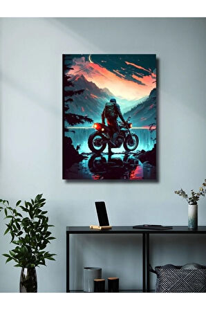 Karma Motosiklet Posterleri, Eşsiz Tasarım Motosiklet Posterleri, Özel Tasarım Kağıt Poster