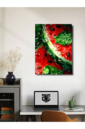 Meyve & Sebzelerden Oluşan Özel Tasarım Posterler, Duvar Sanatı, Özel Tasarım Kağıt Poster