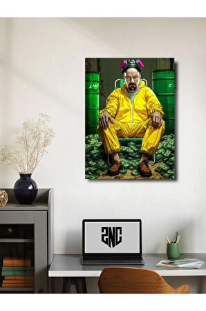 Walter White - Breaking Bad - Film & Dizi Posterleri, Özel Tasarım Kağıt Poster, Duvar Sanatı