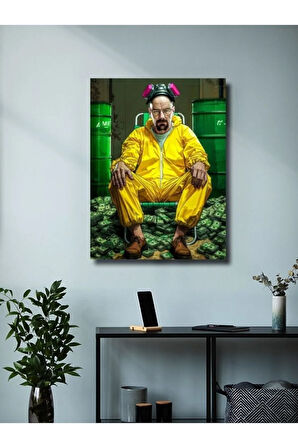 Walter White - Breaking Bad - Film & Dizi Posterleri, Özel Tasarım Kağıt Poster, Duvar Sanatı