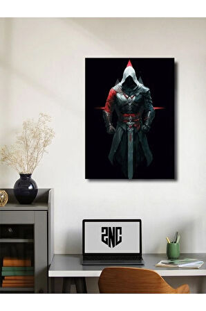 Assassin's Creed - Oyun / Gaming Posterleri, Özel Tasarım Kağıt Poster, Duvar Sanatı