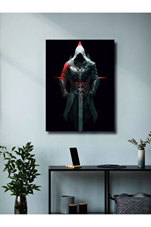 Assassin's Creed - Oyun / Gaming Posterleri, Özel Tasarım Kağıt Poster, Duvar Sanatı
