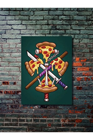 Ninja Kaplumbağalar - Film & Dizi Posterleri, Özel Tasarım Kağıt Poster, Duvar Sanatı