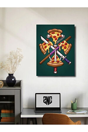 Ninja Kaplumbağalar - Film & Dizi Posterleri, Özel Tasarım Kağıt Poster, Duvar Sanatı