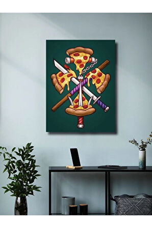 Ninja Kaplumbağalar - Film & Dizi Posterleri, Özel Tasarım Kağıt Poster, Duvar Sanatı