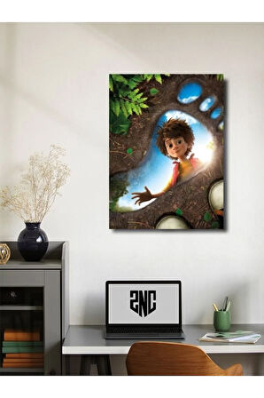 Kocaayak ve Oğlu (The Son of Bigfoot) Film Afiş - Film & Dizi Posterleri, Özel Tasarım Kağıt Poster