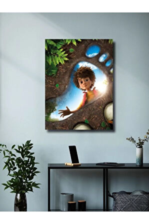 Kocaayak ve Oğlu (The Son of Bigfoot) Film Afiş - Film & Dizi Posterleri, Özel Tasarım Kağıt Poster