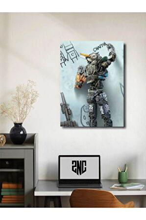 Chappie - Film & Dizi Posterleri, Özel Tasarım Kağıt Poster, Duvar Sanatı