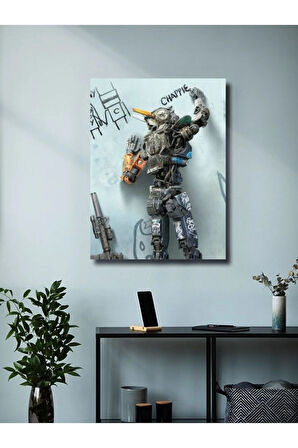 Chappie - Film & Dizi Posterleri, Özel Tasarım Kağıt Poster, Duvar Sanatı