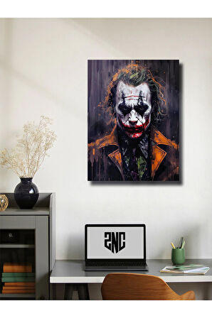 Joker, Dizi, Film ve Karakter Özel Tasarım Poster Serisi, Eşsiz Tasarım, Karakter Posterleri,