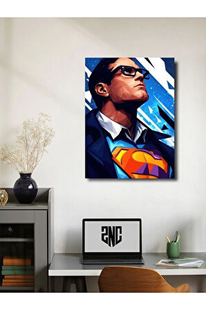 Superman - DC Comics - Film & Dizi Posterleri, Özel Tasarım Kağıt Poster, Duvar Sanatı