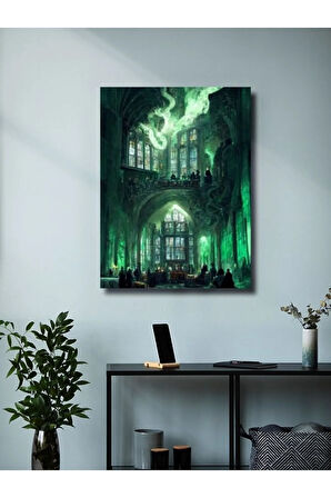 Slytherin - HarryY Potter - Film & Dizi Posterleri, Özel Tasarım Kağıt Poster, Duvar Sanatı