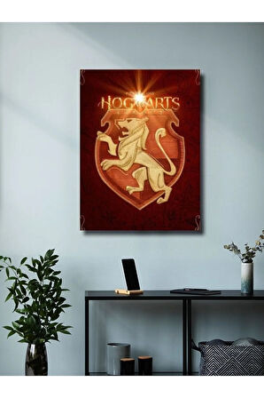 Gryffindor - HarryY Potter - Film & Dizi Posterleri, Özel Tasarım Kağıt Poster, Duvar Sanatı