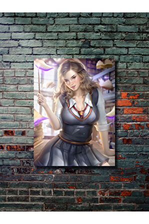 Hermione - Dizi, Film ve Karakter Özel Tasarım Poster Serisi, Eşsiz Tasarım,