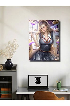 Hermione - Dizi, Film ve Karakter Özel Tasarım Poster Serisi, Eşsiz Tasarım,