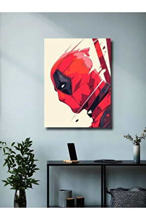 Deadpool - Marvel - Dizi, Film ve Karakter Özel Tasarım Poster Serisi, Eşsiz Tasarım,