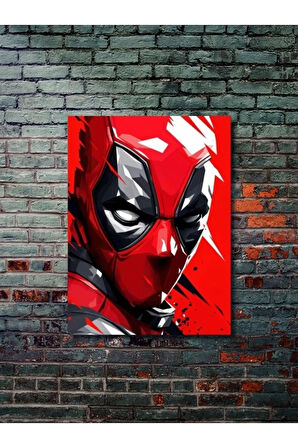 Deadpool - Marvel - Film & Dizi Posterleri, Özel Tasarım Kağıt Poster, Duvar Sanatı