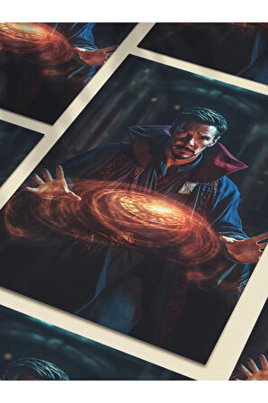 Doctor Strange, Marvel, Dizi, Film ve Karakter Özel Tasarım Poster Serisi, Eşsiz Tasarım,