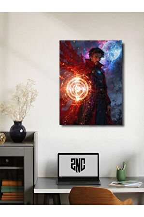 Doctor Strange - Marvel - Dizi, Film ve Karakter Özel Tasarım Poster Serisi, Eşsiz Tasarım,