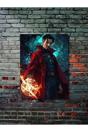 Doctor Strange - Marvel - Dizi, Film ve Karakter Özel Tasarım Poster Serisi, Eşsiz Tasarım,