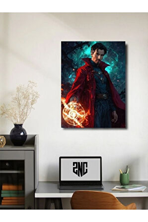 Doctor Strange - Marvel - Dizi, Film ve Karakter Özel Tasarım Poster Serisi, Eşsiz Tasarım,