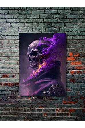 Ghost Rider - Marvel - Dizi, Film ve Karakter Özel Tasarım Poster Serisi, Eşsiz Tasarım,