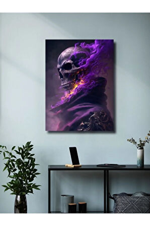 Ghost Rider - Marvel - Dizi, Film ve Karakter Özel Tasarım Poster Serisi, Eşsiz Tasarım,