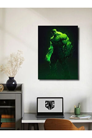 Hulk - Marvel - Film & Dizi Posterleri, Özel Tasarım Kağıt Poster, Duvar Sanatı
