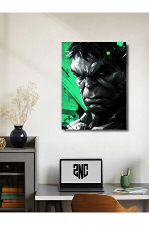 Hulk - Marvel - Film & Dizi Posterleri, Özel Tasarım Kağıt Poster, Duvar Sanatı