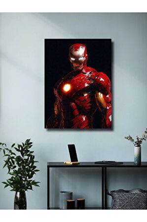 İronman - Marvel - Film & Dizi Posterleri, Özel Tasarım Kağıt Poster, Duvar Sanatı