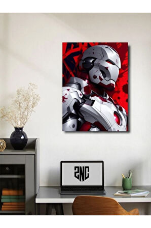 İronman - Marvel - Film & Dizi Posterleri, Özel Tasarım Kağıt Poster, Duvar Sanatı