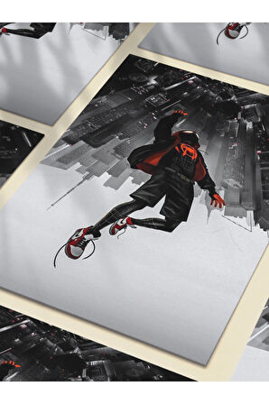 Spiderman, Marvel, Dizi, Film ve Karakter Özel Tasarım Poster Serisi, Eşsiz Tasarım,