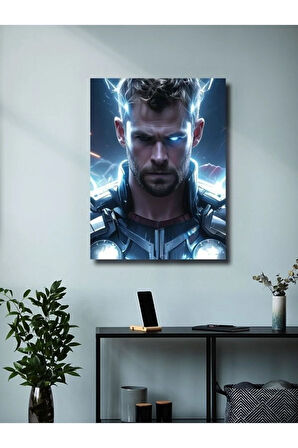Thor - Marvel - Film & Dizi Posterleri, Özel Tasarım Kağıt Poster, Duvar Sanatı