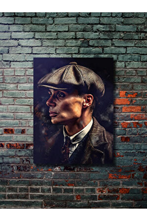 Thomas Shelby, Peaky Blinders, Film, Dizi, Karakter Posterleri, Özel Tasarım Kağıt Poster,