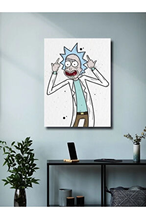 Rick And Morty - Film & Dizi Posterleri, Özel Tasarım Kağıt Poster, Duvar Sanatı