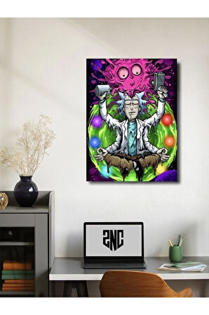 Rick And Morty - Film & Dizi Posterleri, Özel Tasarım Kağıt Poster, Duvar Sanatı