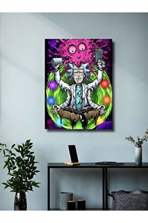 Rick And Morty - Film & Dizi Posterleri, Özel Tasarım Kağıt Poster, Duvar Sanatı