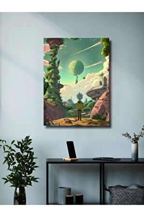 Rick And Morty - Film & Dizi Posterleri, Özel Tasarım Kağıt Poster, Duvar Sanatı
