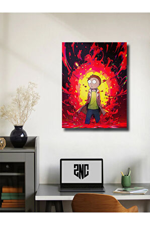 Rick And Morty - Film & Dizi Posterleri, Özel Tasarım Kağıt Poster, Duvar Sanatı