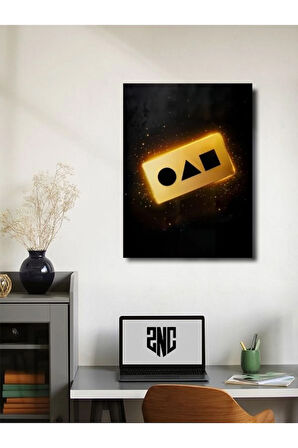 Squid Game - Film & Dizi Posterleri, Özel Tasarım Kağıt Poster, Duvar Sanatı