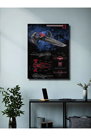 Sith Infiltrator - Star Wars - Gemi Şemaları - Film & Dizi Posterleri, Özel Tasarım Kağıt Poster