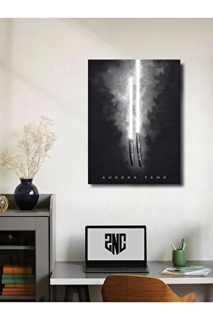 Ahsoka Tano, Starwars Işın Kılıcı Koleksiyon, Film ve Karakter Özel Tasarım Poster Serisi