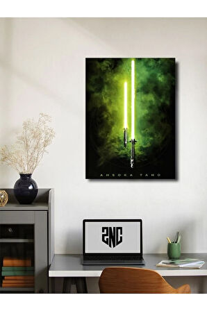 Ahsoka Tano, Starwars Işın Kılıcı Koleksiyon, Film ve Karakter Özel Tasarım Poster Serisi