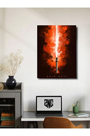 Shin Hati, Starwars Işın Kılıcı Koleksiyon, Film ve Karakter Özel Tasarım Poster Serisi